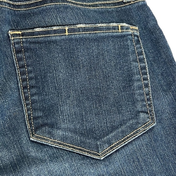 PAIGE Verdugo Crop Zach Distressed Ankle Jeans Women's Size 27 - Picture 12 of 16